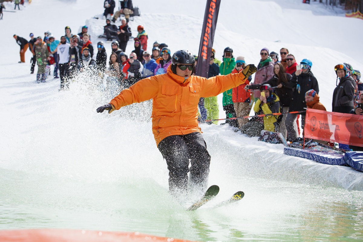 Pond Skimming, Wacky Costumes Mark Ski Resort End-of-Season ...