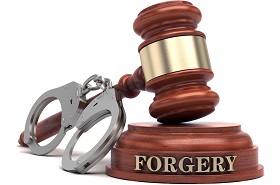 Forgeries, Fraud and Forfeitures Gavel