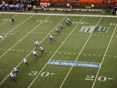 NCAA Ruling on Logos on College Football Fields