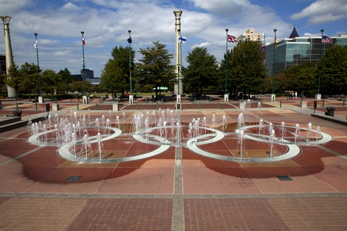 Olympic Fountain in Atlanta